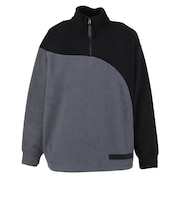 ハーレー(HURLEY)マイクロ フリース プルオーバー 1/4ジップ MCFF242035-BLK