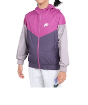 ナイキ(NIKE)ジュニア フーデッド レペル ジャケット ウィンドランナー FZ5516-574