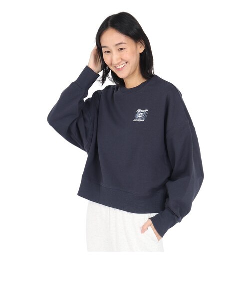Crewneck shortshirt スウェット SW4F0050-TR861-GRCD NVY