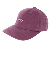 オベイ(OBEY)LOWERCASE コーデュロイ 6 パネル キャップ 100580378PLP