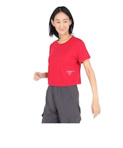 ジーフィット(G-FIT)クロップド ショートスリーブトップ GA-C668TS-R