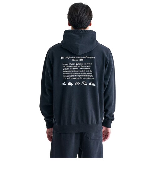 クイックシルバー（Quiksilver）QS HISTORY フーディスウェット 24FWQPO244070BLK