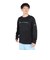 ファイテン（PHITEN）長袖Tシャツ ラメグラデ ブラックイエロー 3124JG62910