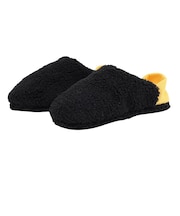 その他ブランド(OTHER BRAND)スリッパ Sサイズ モコモコ ルームシューズ BLKY GASS002BLK23 黒 22-25cm