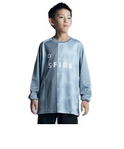 スフィーダ(SFIDA)サッカー フットサルウェア キッズ ジュニア プラクティスTシャツ ロングスリーブ SA-24X51JR GRY