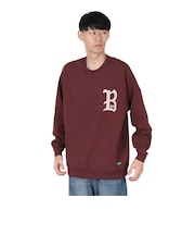 ヘビーOZ裏毛クルー(B) スウェットシャツ BU2415805:39:WINE