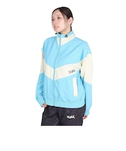エックスガール(X-gir)EMBOSSED WIND UP ジャケット 158246021007-LtBLUE