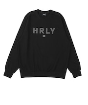 ハーレー(HURLEY)EMB HRLY スウェット クルーシャツ 24XBMCFL025-BLK