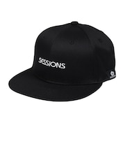 セッションズ(SESSIONS)帽子 ベーシック ロゴ BB キャップ 24080276 BLK フリーサイズ 黒
