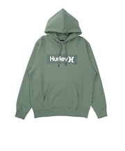 ハーレー(HURLEY)VORTEX ボックス ロゴ スウェットパーカー 24XBMCFF026-SAGE