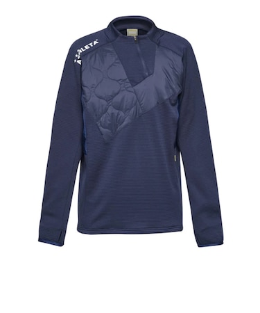 アスレタ（ATHLETA）ジュニア サッカー フットサルウェア グリッド起毛パディングTRシャツ 4161J NVY
