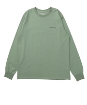 ハーレー(HURLEY)スクエア ロゴ ロングスリーブTシャツ 24XBMCLS029-SAGE