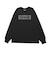 ハーレー（HURLEY）VORTEX ボックス ロゴ ロングスリーブTシャツ 24XBMCLS027-BLK