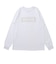 ハーレー（HURLEY）VORTEX ボックス ロゴ ロングスリーブTシャツ 24XBMCLS027-WHT