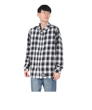 リーフ(REEF)フランネル ロングスリーブシャツ RFWSM2432-BLK