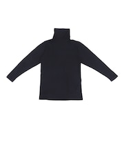 クー（Coo.）ヒートクロス 薄手 長袖 タートルネックシャツ 891CO4ES0122 BLK 黒 吸湿発熱 保温 抗菌 防臭