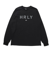 ハーレー(HURLEY)HRLY ロゴ ロングスリーブTシャツ 24XBMCLS028-BLK