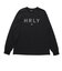 ハーレー（HURLEY）HRLY ロゴ ロングスリーブTシャツ 24XBMCLS028-BLK