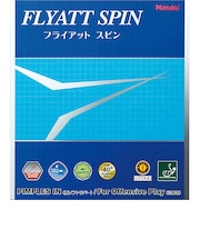ニッタク(Nittaku)卓球ラバー FLYATT SPIN フライアット スピン ブラック NR8569-71
