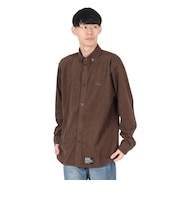 リーフ(REEF)コーデュロイ ロングスリーブシャツ RFWSM2431-BRW