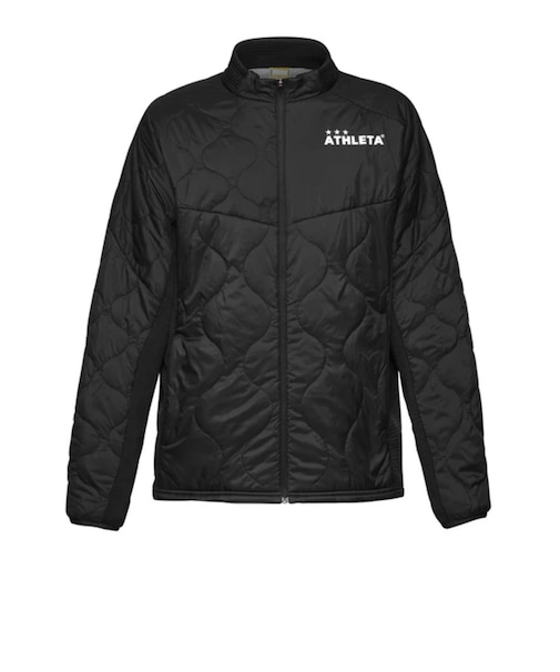 アスレタ（ATHLETA）サッカー フットサルウェア グリッド起毛パディングTRジャケット 4162 BLK