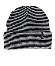 ビーニー ニット帽 AT24 STRIPE BLACK