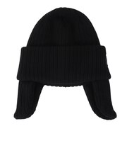 BonFire(ボンファイアー)EAR カバー ニットキャップ 20BNF4FST2343 BLK 黒 フリーサイズ