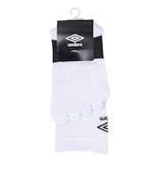 アンブロ(UMBRO)サッカー ソックス 靴下 五本指ミドルソックス UAS8422 WBK 24 22-24cm