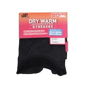 クー（Coo.）DRY WARM グリッド クルーネック長袖シャツ 892CO4GC0135 BLK 黒 S-LLサイズ 吸汗 速乾