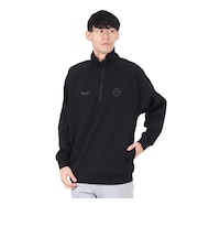 ザ・ワープ・バイ・エネーレ(The Warp By Ennerre)SPACER KNIT TRACK プルオーバースウェット WB3SJY07 BLK