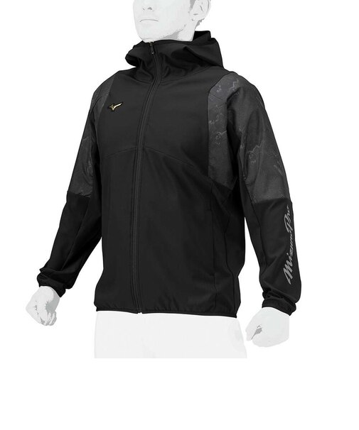ミズノ（MIZUNO）野球ウェア ミズノプロ テックシールドフーディ 12JEBW7709