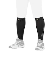 ミズノ(MIZUNO)野球 ストレッチ 防風 ミズノプロ テックシールドレッグウォーマー 12JYBU6009