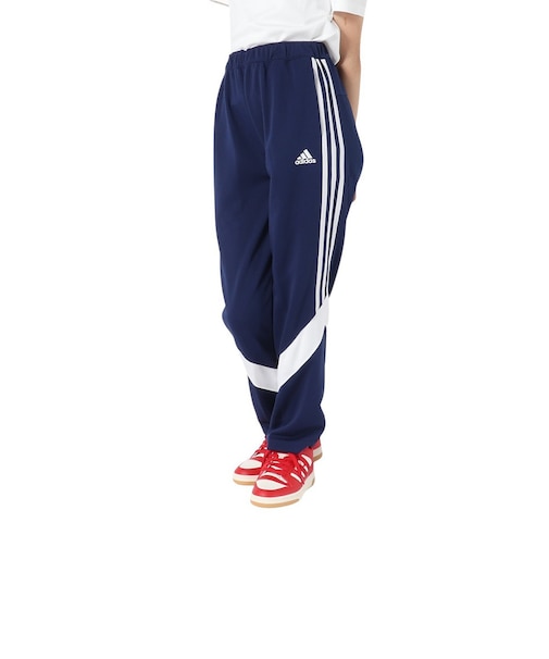 アディダス（adidas）キッズ マストハブ レギュラーフィット カラーブロック ダブルニット 9/10丈トラックパンツ KWY24-JH1097