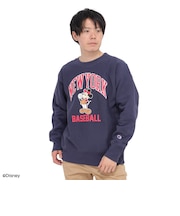 チャンピオン(CHAMPION)リバースウィーブ クルーネックスウェットシャツ DISNEY BASEBALL C3-A031 386
