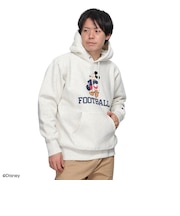チャンピオン(CHAMPION)リバースウィーブ フーデッドスウェットシャツ DISNEY FOOTBALL C3-A131 810