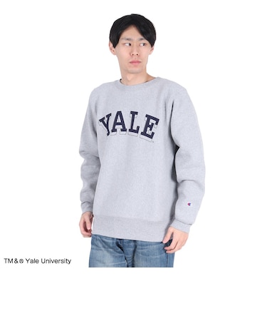 チャンピオン（CHAMPION）リバースウィーブ クルーネックスウェットシャツ YALE MADE IN USA C5-A004 070