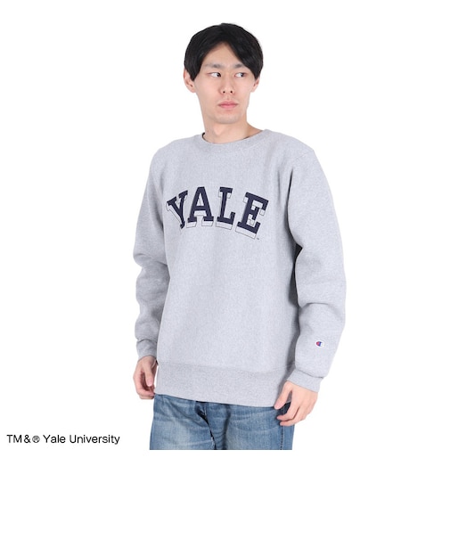 チャンピオン（CHAMPION）リバースウィーブ クルーネックスウェットシャツ YALE MADE IN USA C5-A004 070