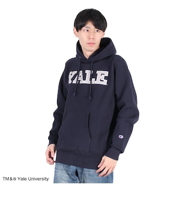 チャンピオン（CHAMPION）リバースウィーブ フーデッドスウェットシャツ YALE MADE IN USA C5-A104 370