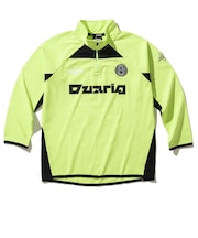 デュアリグ（DUARIG）ジュニア サッカーウェア ロングスリーブ ニット ハーフジップシャツ 4F0020-SCWR-742CD FYEL