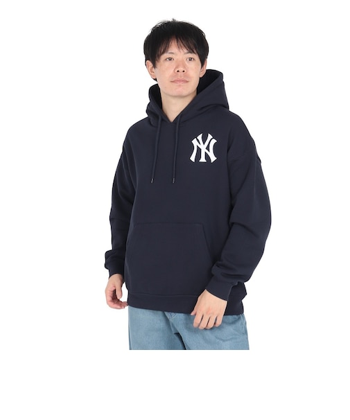 エムエルビー（MLB）プルオーバー フーディー ニューヨーク・ヤンキース ML0624FW0001-NVY