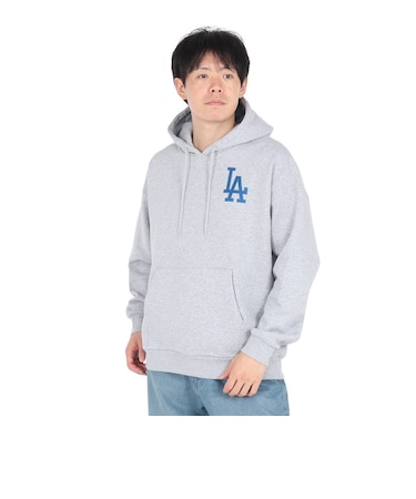 エムエルビー（MLB）プルオーバー フーディー ロサンゼルス・ドジャース ML0624FW0001-GRY