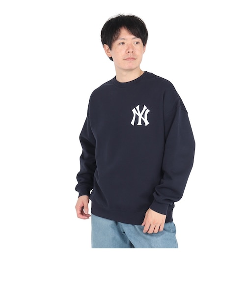 エムエルビー（MLB）クルーネックスウェット ニューヨーク・ヤンキース ML0524FW0004-NVY