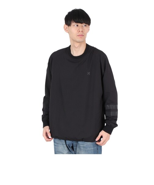 ハーレー（HURLEY）ファントム ウーブン プルオーバースウェット MCBR242070-BLK