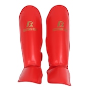 ファイティングロード(FIGHTING ROAD)レッグガードLサイズ 赤 FR20SMO007/L/Rトレーニング 防具 48.0×17.0cm