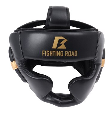 ファイティングロード（FIGHTING ROAD）ヘッドギア Lサイズ 黒 FR20SMO003/L/B ボクシング 防具 70.0×27.0cm
