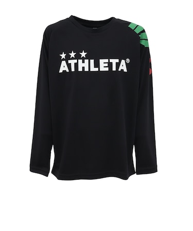 アスレタ（ATHLETA）サッカー フットサルウェア ジュニア ロング プラクティスシャツ XE-456J BLK