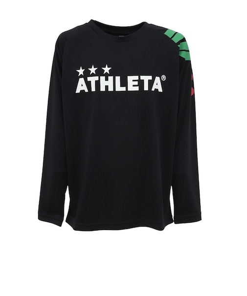 アスレタ（ATHLETA）サッカー フットサルウェア ジュニア ロング プラクティスシャツ XE-456J BLK