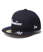 ニューエラ(NEW ERA)59FIFTY MLB Visor Logo ニューヨーク・ヤンキース キャップ 14307683 ネイビー S-Lサイズ