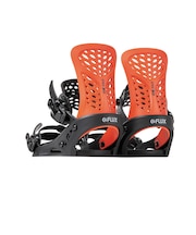 フラックス(FLUX)スノーボードビンディング 23-24モデル PR BLACK RED Mサイズ FPR06 M