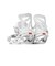 フラックス（FLUX）スノーボードビンディング 23-24モデル TW WHITE Mサイズ F24TWW M